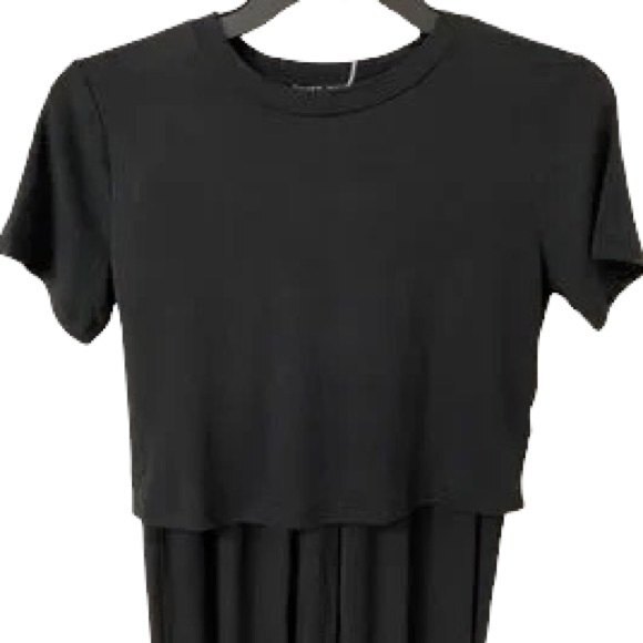 HYFVE 2-PC LOUNGE SET Short Sleeve Shirt and Comfy Cozy Pants. BLACK. SMALL. - Picture 1 of 10